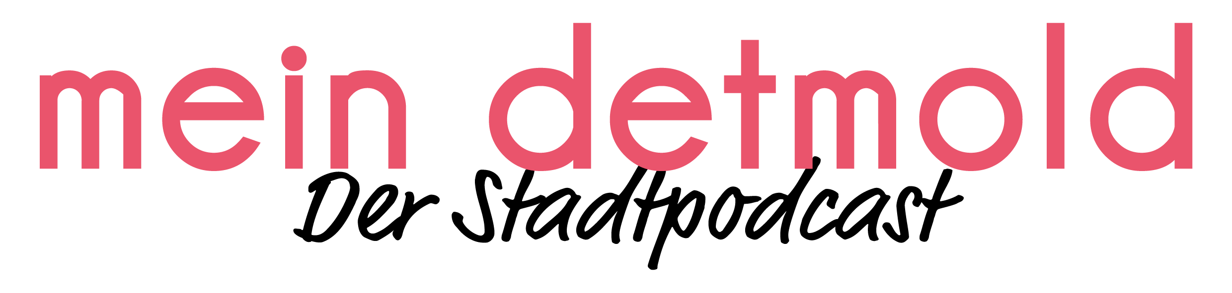 Logo mein detmold - der Stadtpodcast 2025 - Frühling